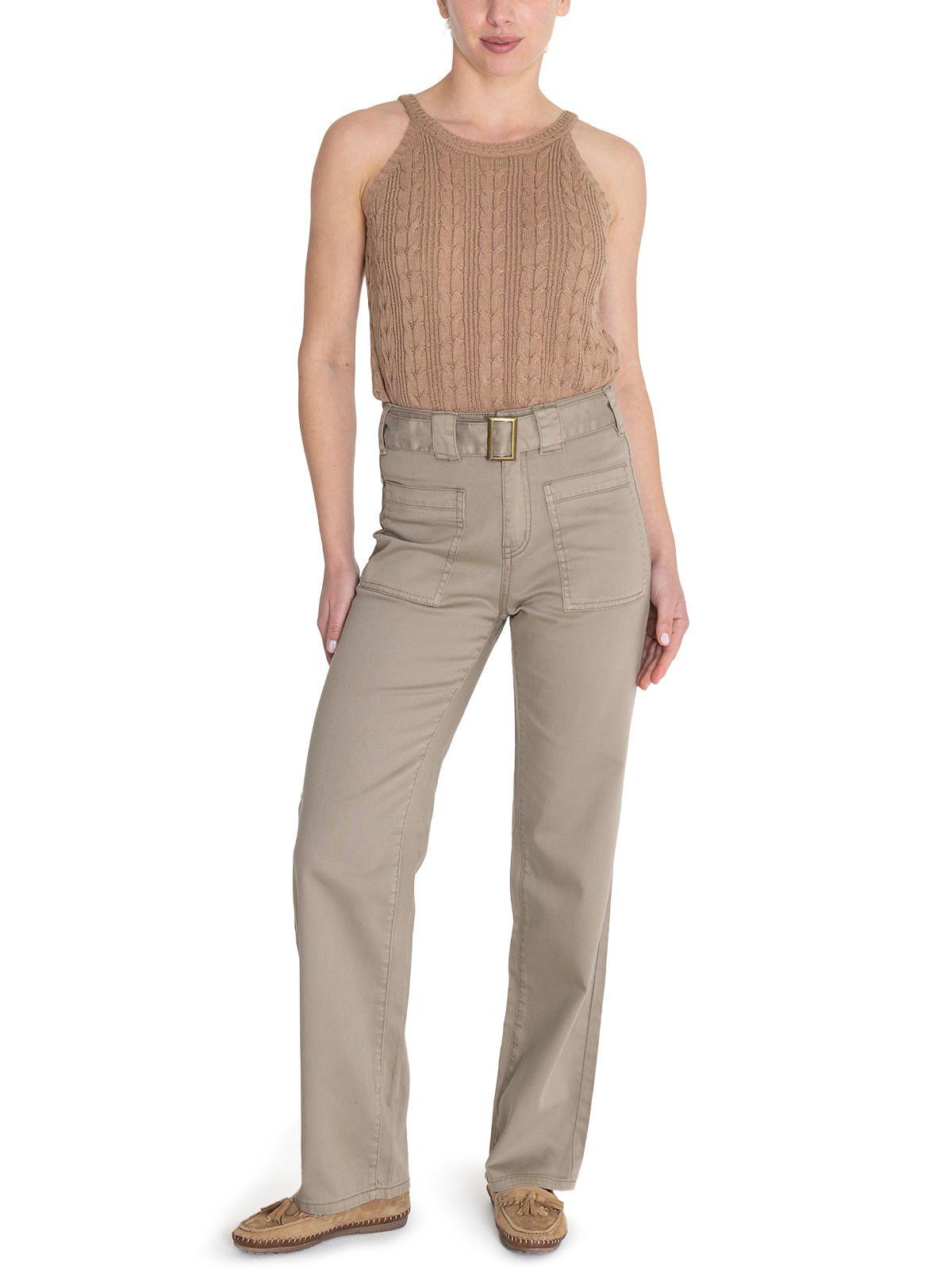 Jeans Algodón Orgánico Verde Remao Mujer -9