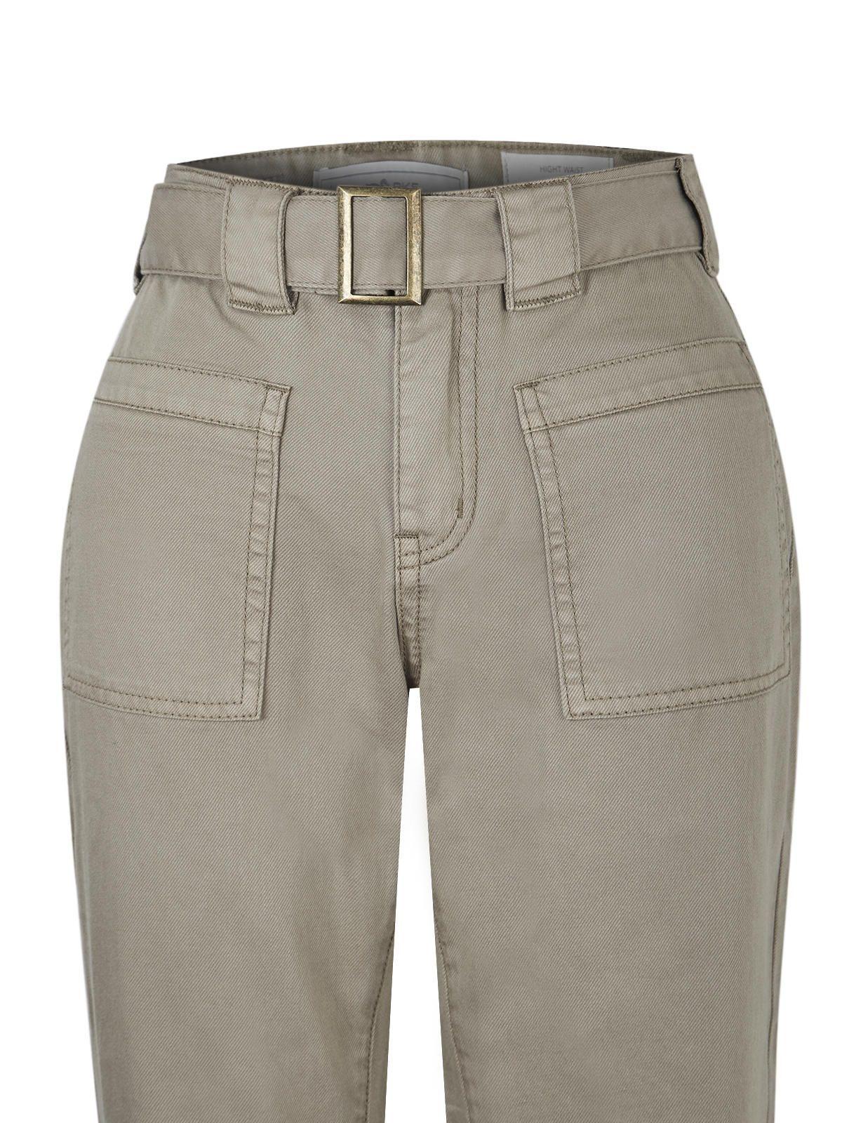 Jeans Algodón Orgánico Verde Remao Mujer -3