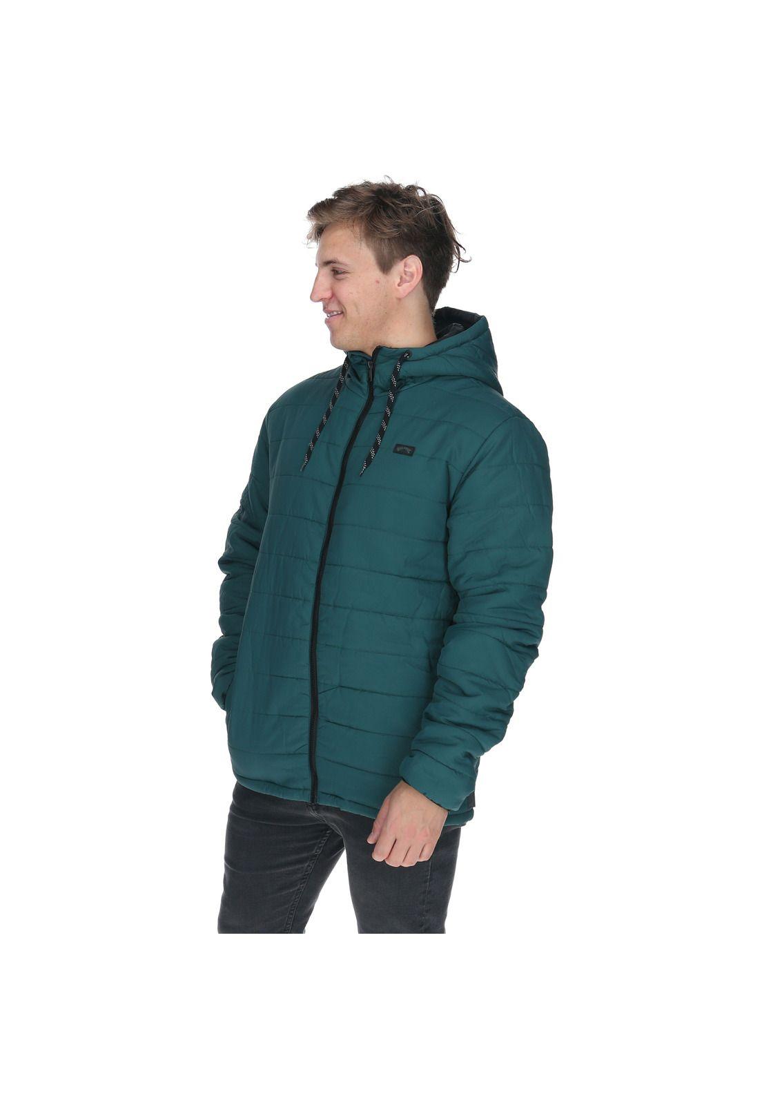 Parka Hombre Daily Puffer Verde-1