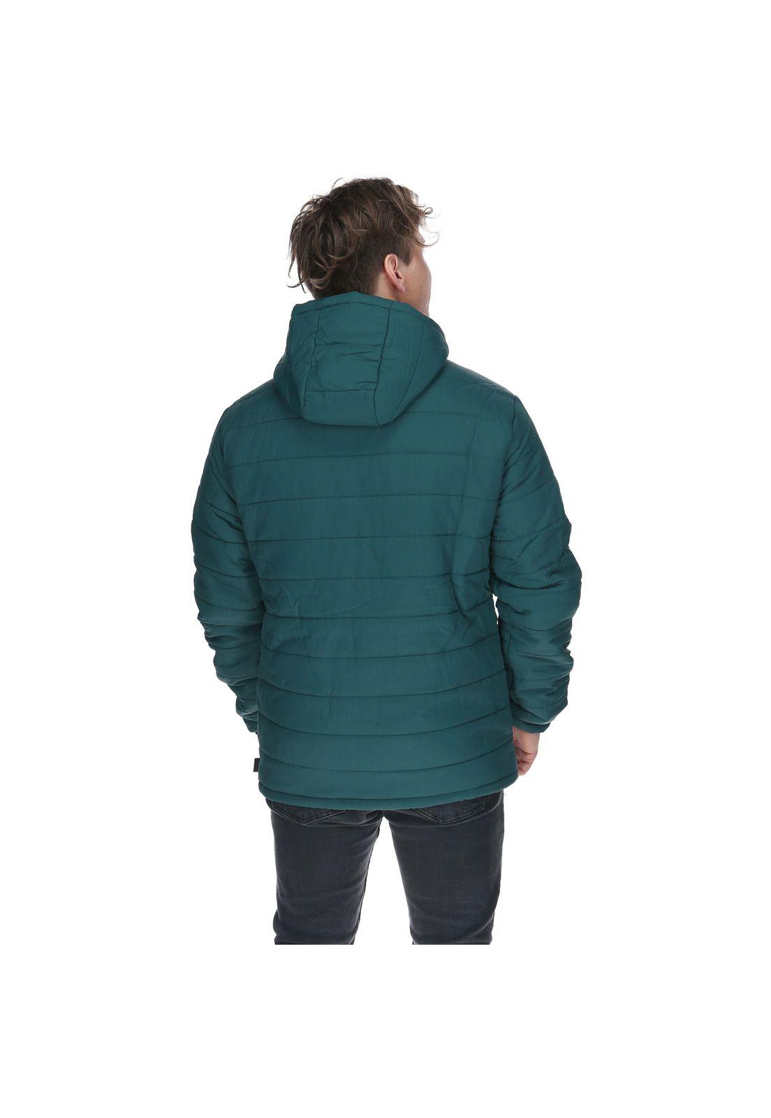 Parka Hombre Daily Puffer Verde-3