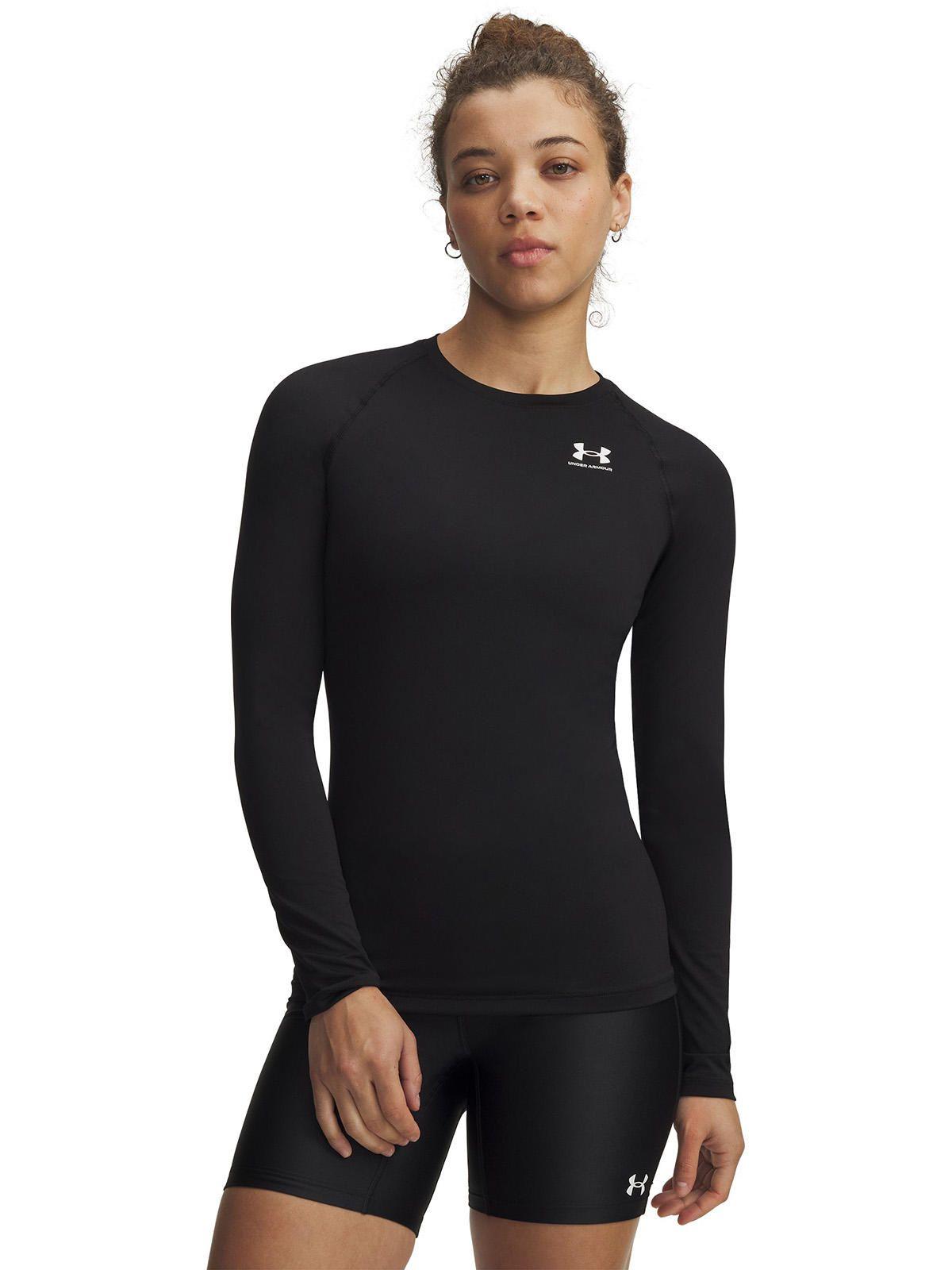 Primera Capa Superior Mujer Heatgear Comp Negro-0