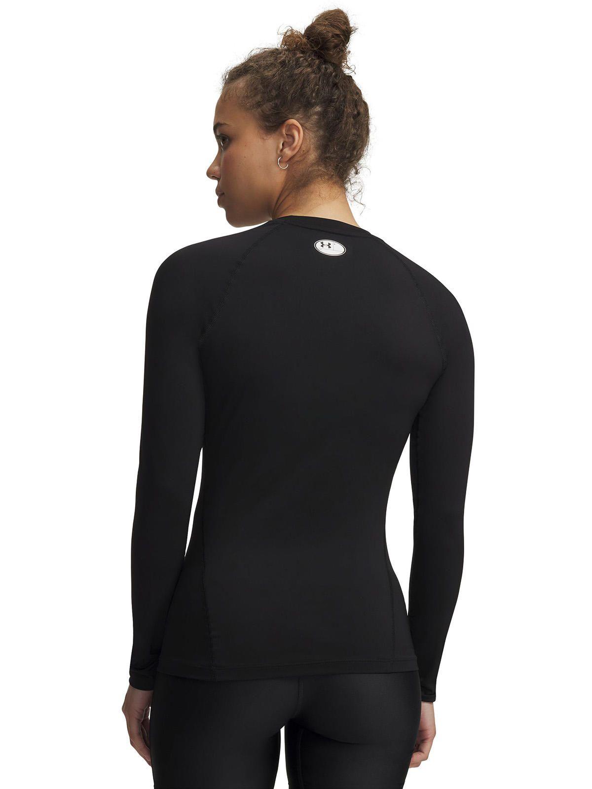 Primera Capa Superior Mujer Heatgear Comp Negro-1