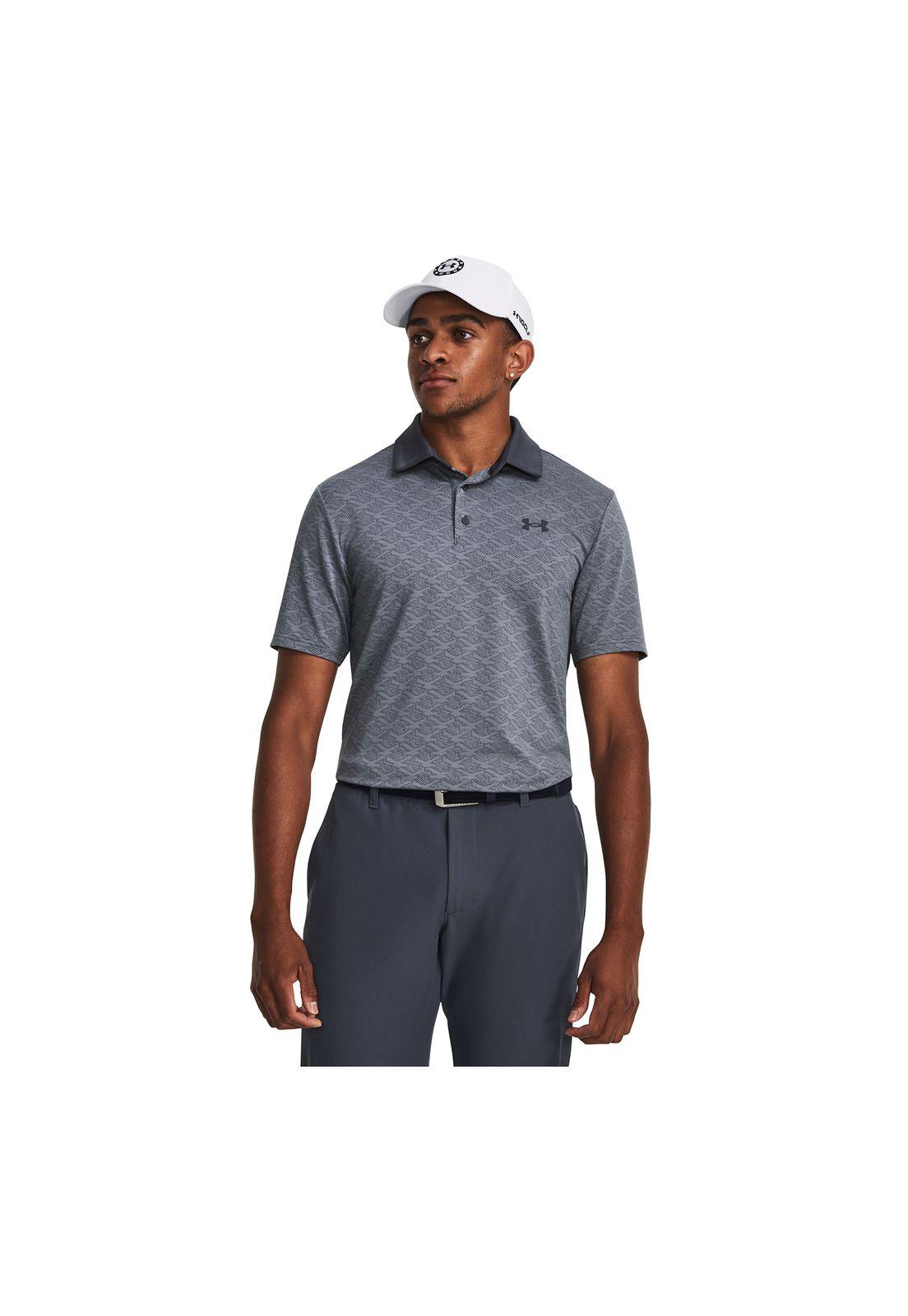 Polera M/C Train Play Off Bird Jcq Polo Gris Hombre-3