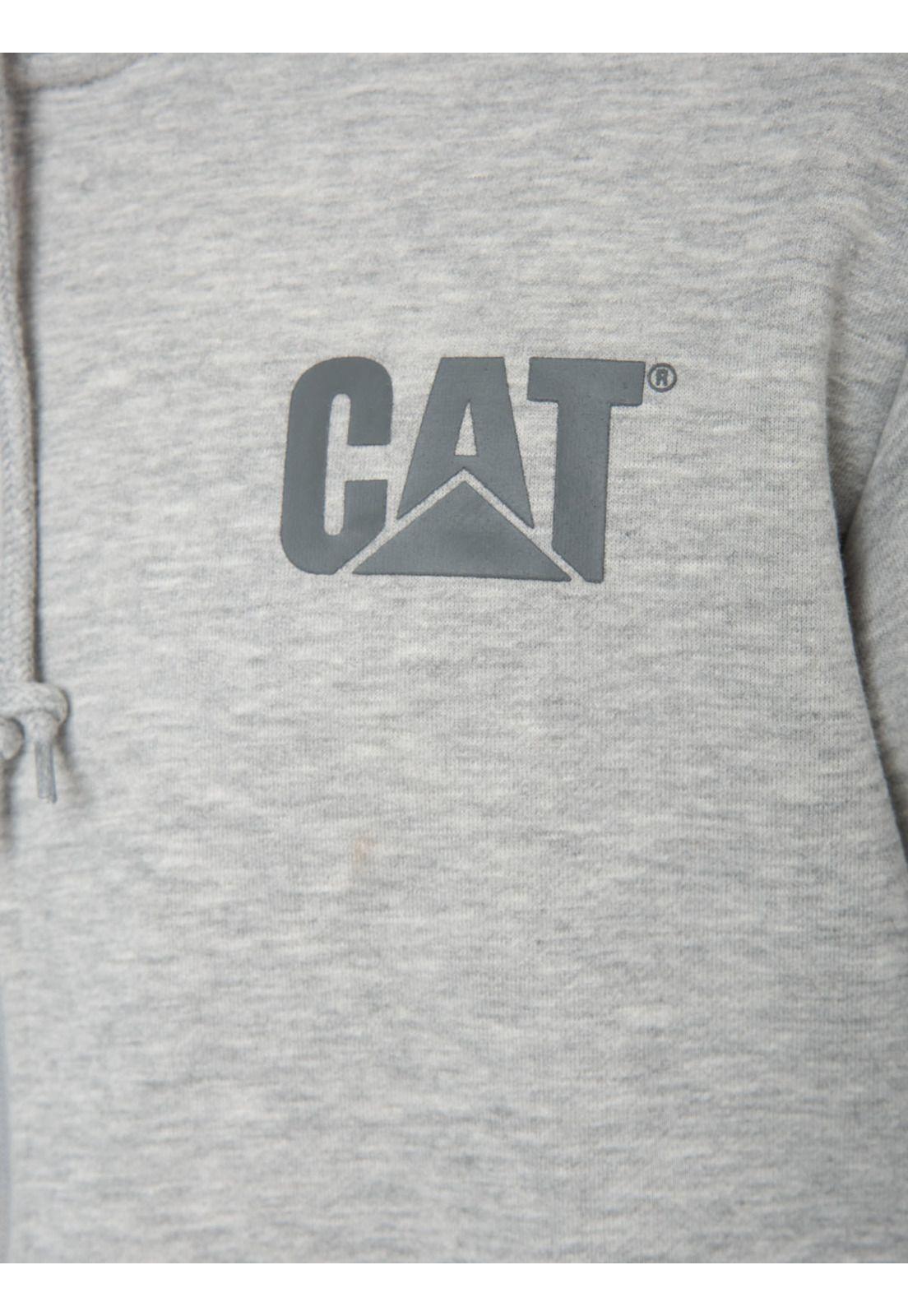 Polerón Hombre Essential Fz Hooded Sweatshirt Gris-4