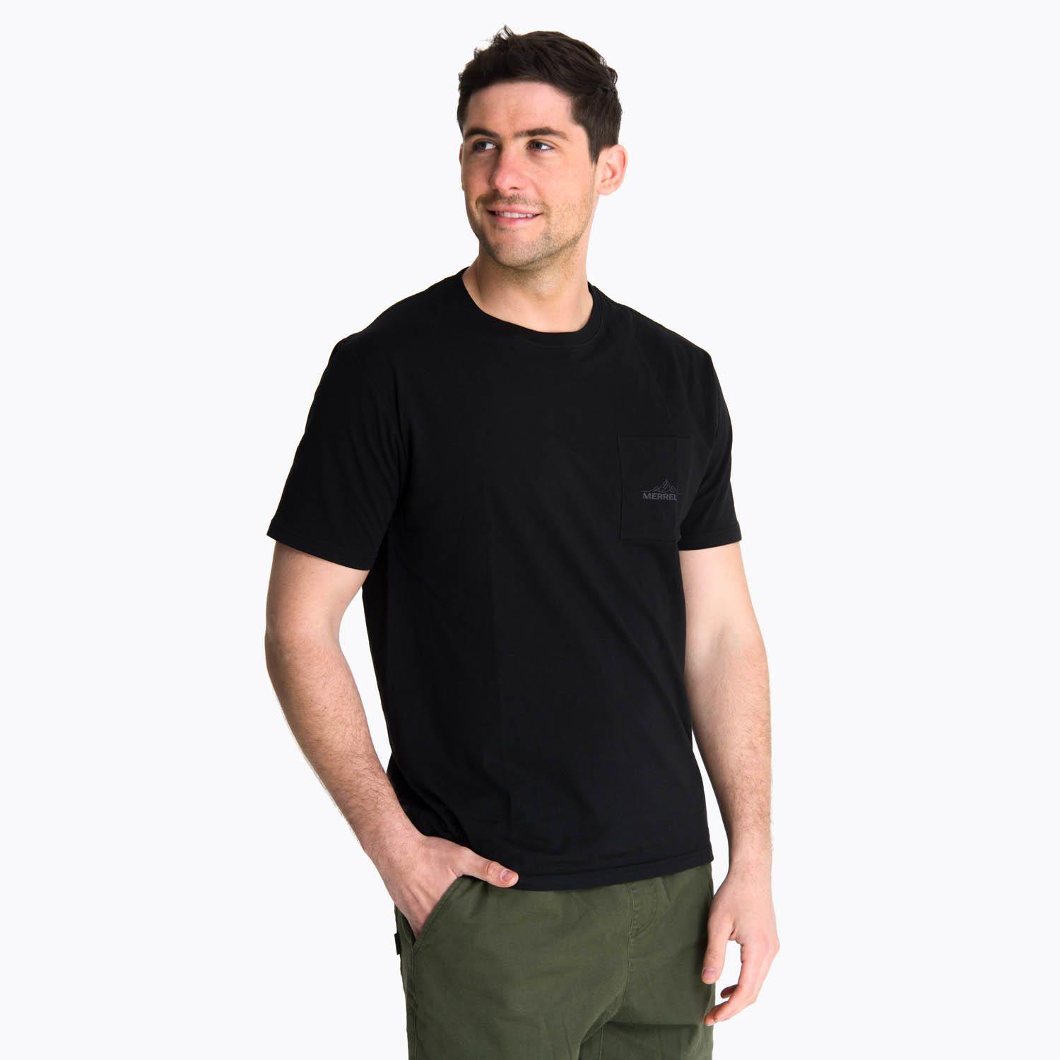 Polera Manga Corta Hombre Alice Sp Negro -0