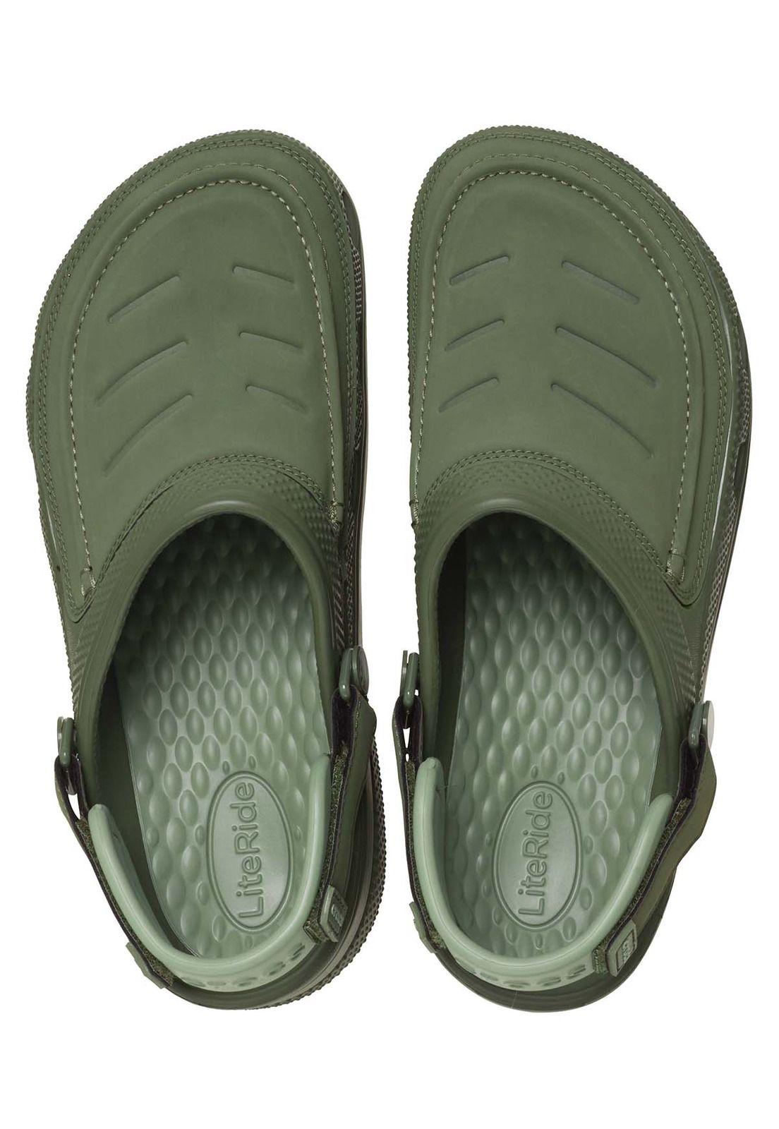 Zueco Crocs Hombre Yukon Vista Ii M Verde-4