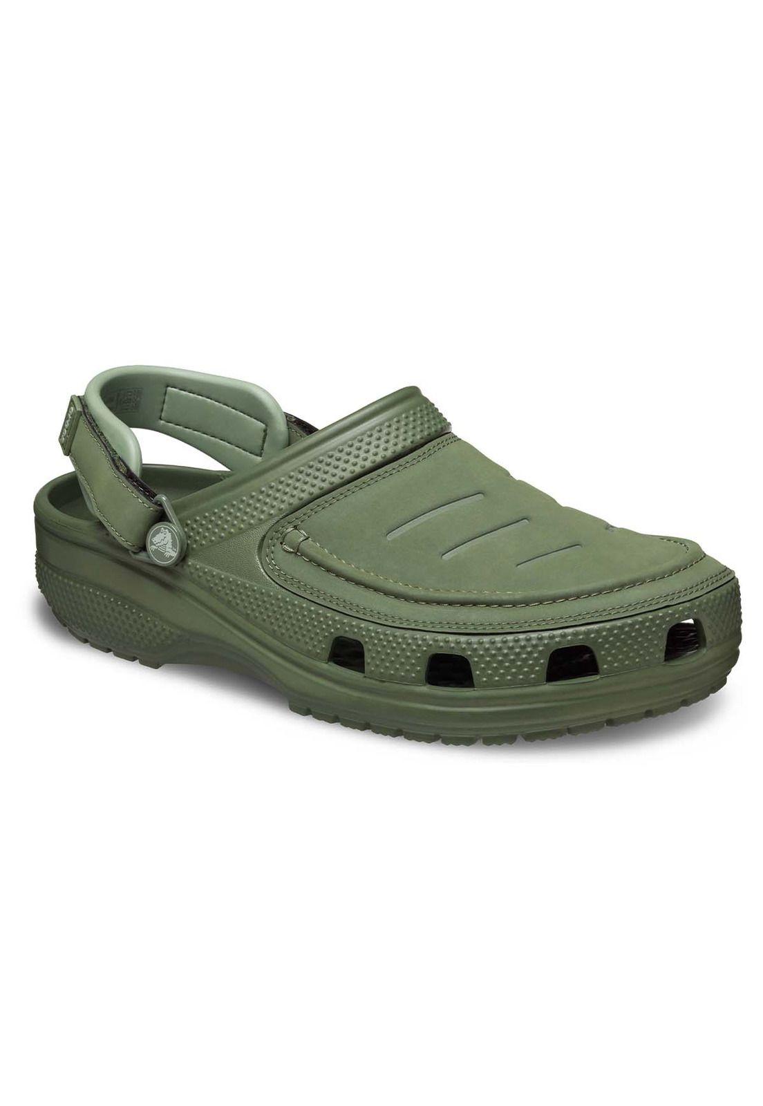 Zueco Crocs Hombre Yukon Vista Ii M Verde-6
