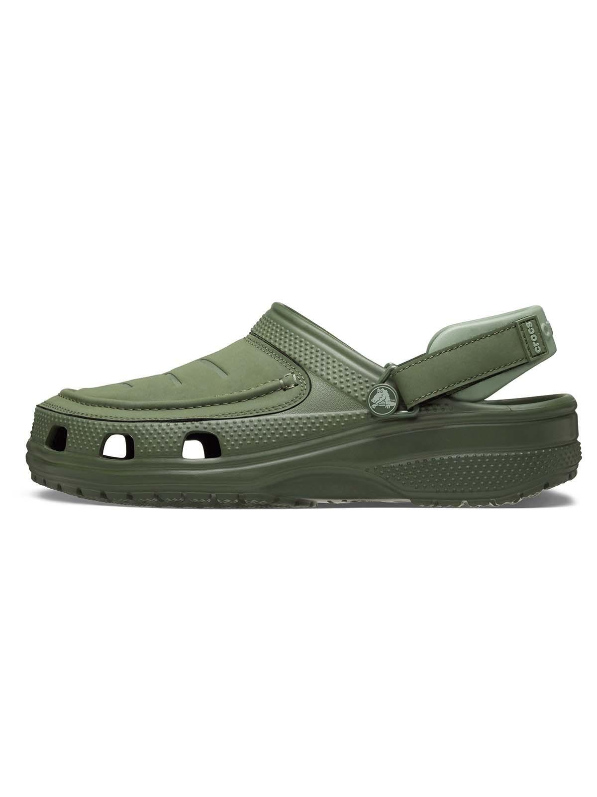 Zueco Crocs Hombre Yukon Vista Ii M Verde-1