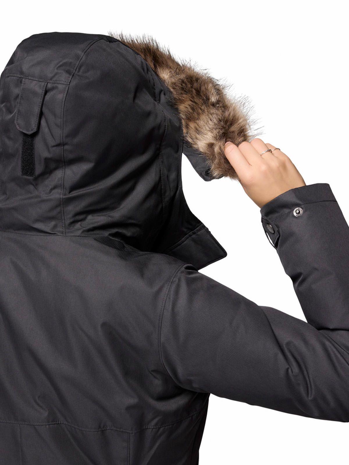 Parka Water Rep Mujer Suttle Mountain Negro-7