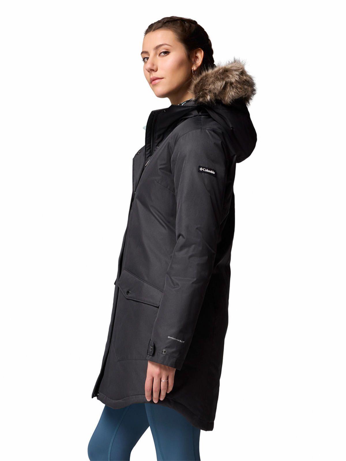 Parka Water Rep Mujer Suttle Mountain Negro-1