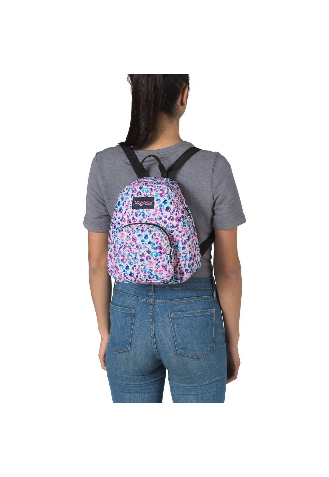 Mochila Half Pint Leopard Dots Jansport-1