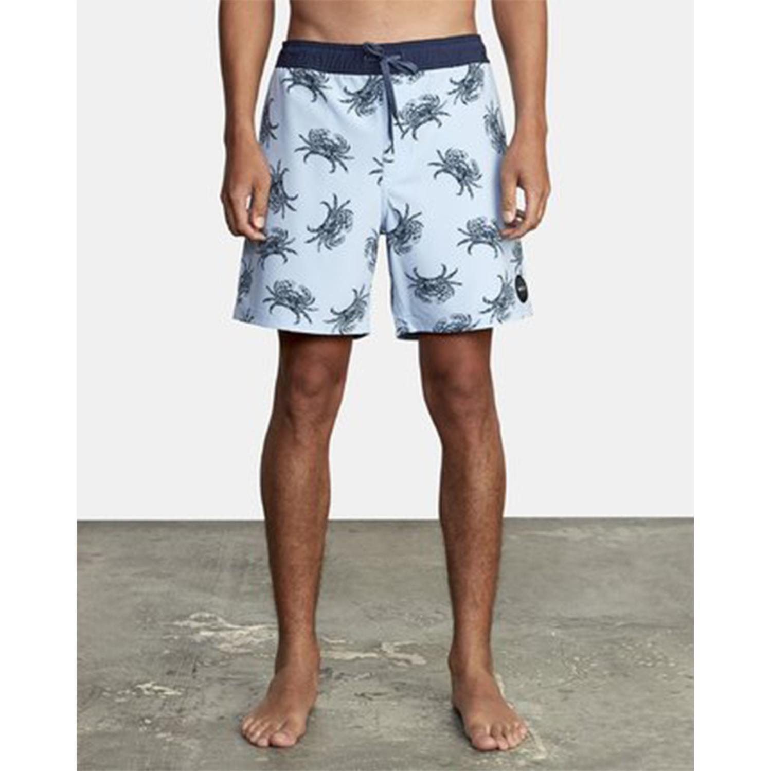 Traje De Baño Hombre Va Elastic Trunk Azul-0