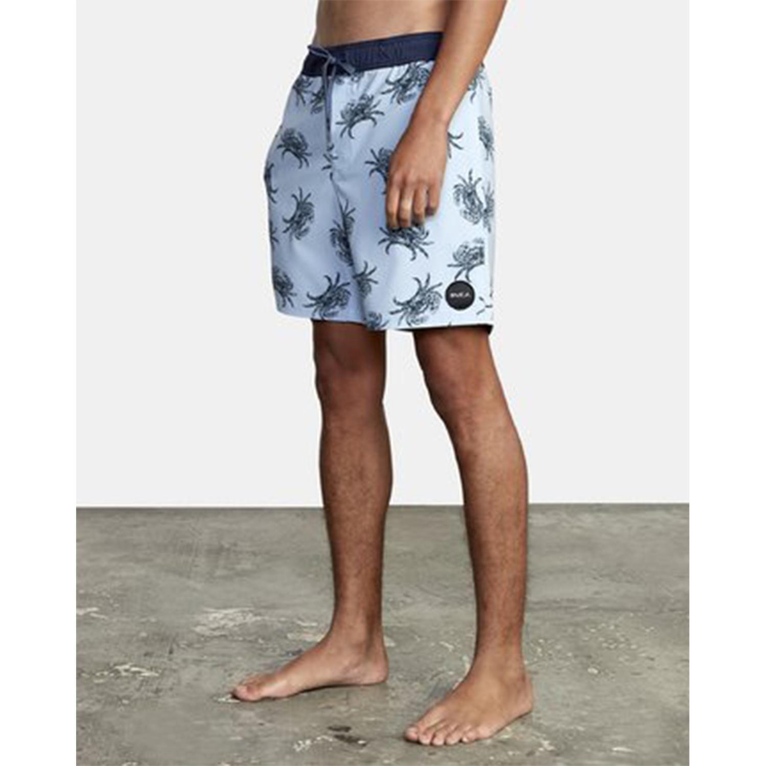 Traje De Baño Hombre Va Elastic Trunk Azul-1