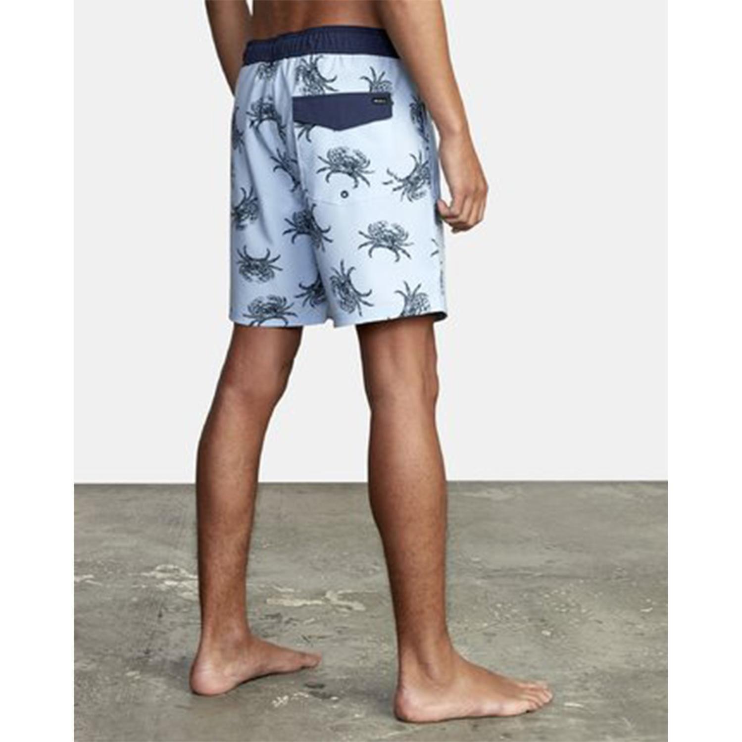 Traje De Baño Hombre Va Elastic Trunk Azul-4