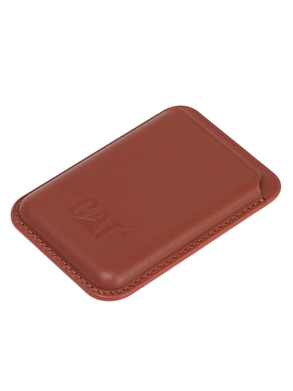 Billetera Cuero Unisex Aruba Magsafe Wallet Café-2