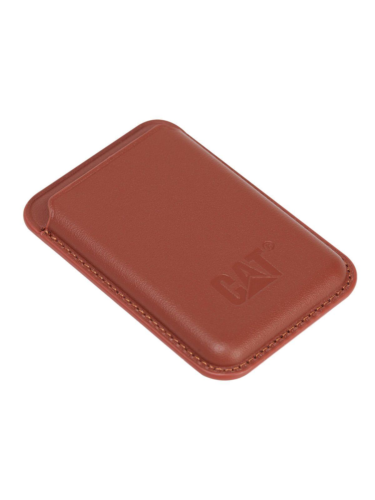 Billetera Cuero Unisex Aruba Magsafe Wallet Café-3