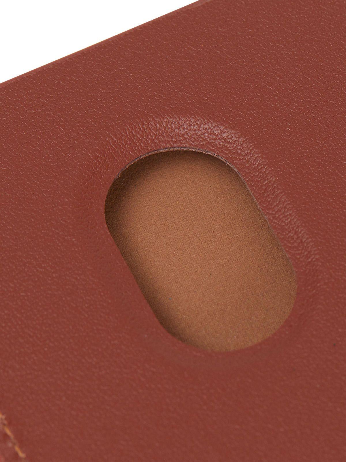 Billetera Cuero Unisex Aruba Magsafe Wallet Café-7