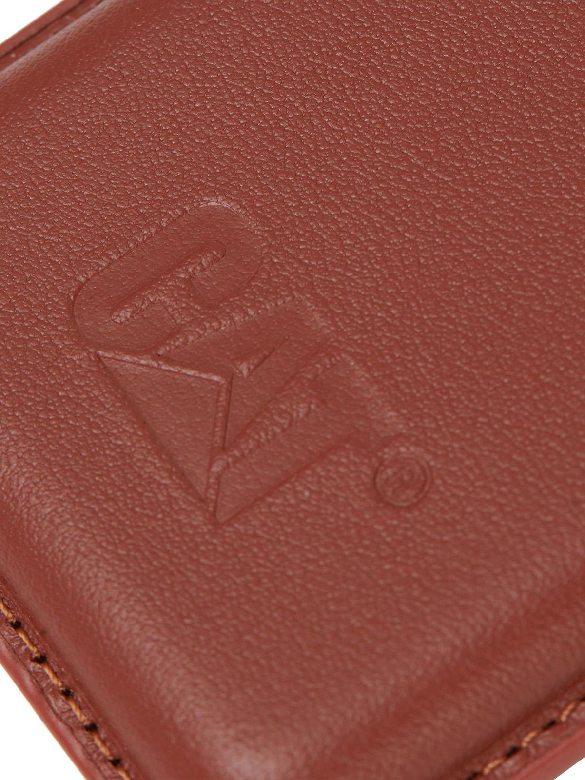 Billetera Cuero Unisex Aruba Magsafe Wallet Café-6