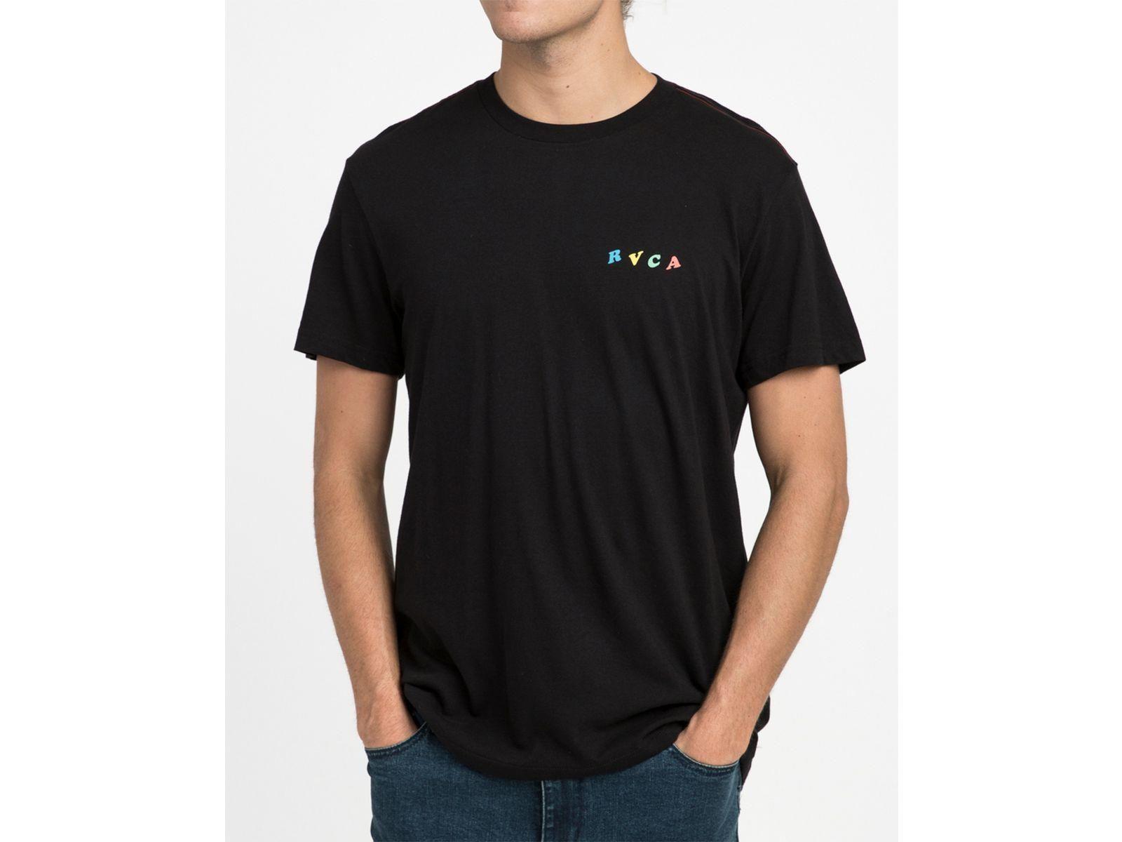 POLERA MANGA CORTA IF IT FLOATS NEGRA-1