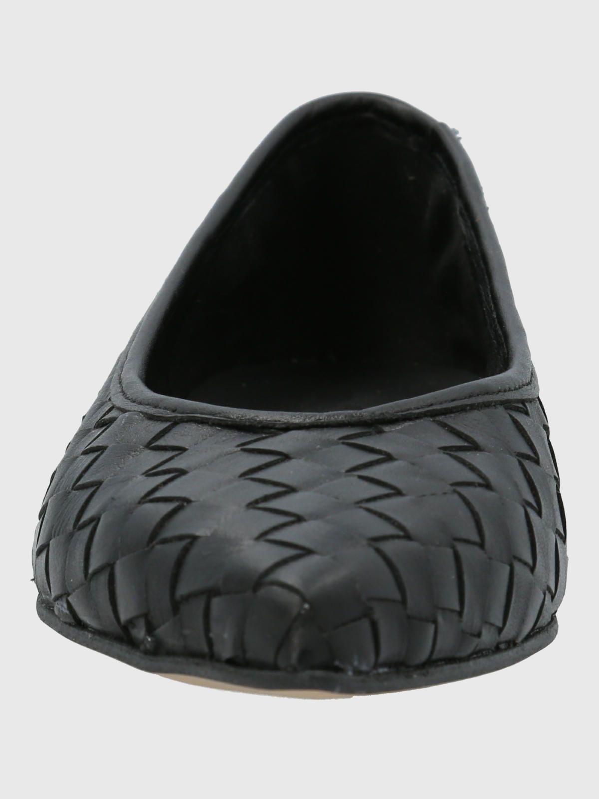 Ballerina Cuero Mujer Fabiola Negro-3