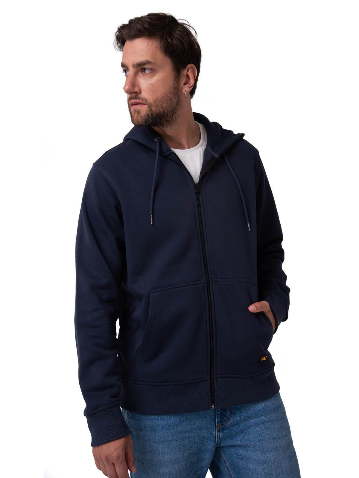 Polerón Hombre Patch Full Zip Azul-0