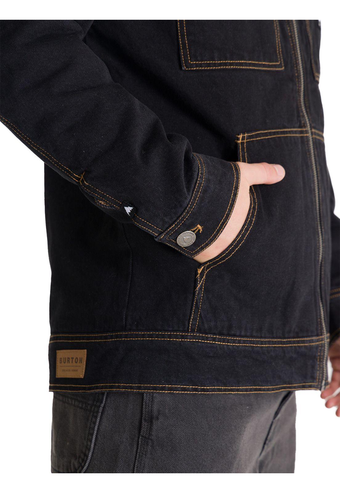 Chaqueta Hombre Denim Jacket Gris-5