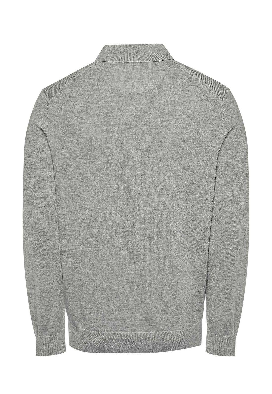 Sweater Lana Hombre Vigo Gris-1