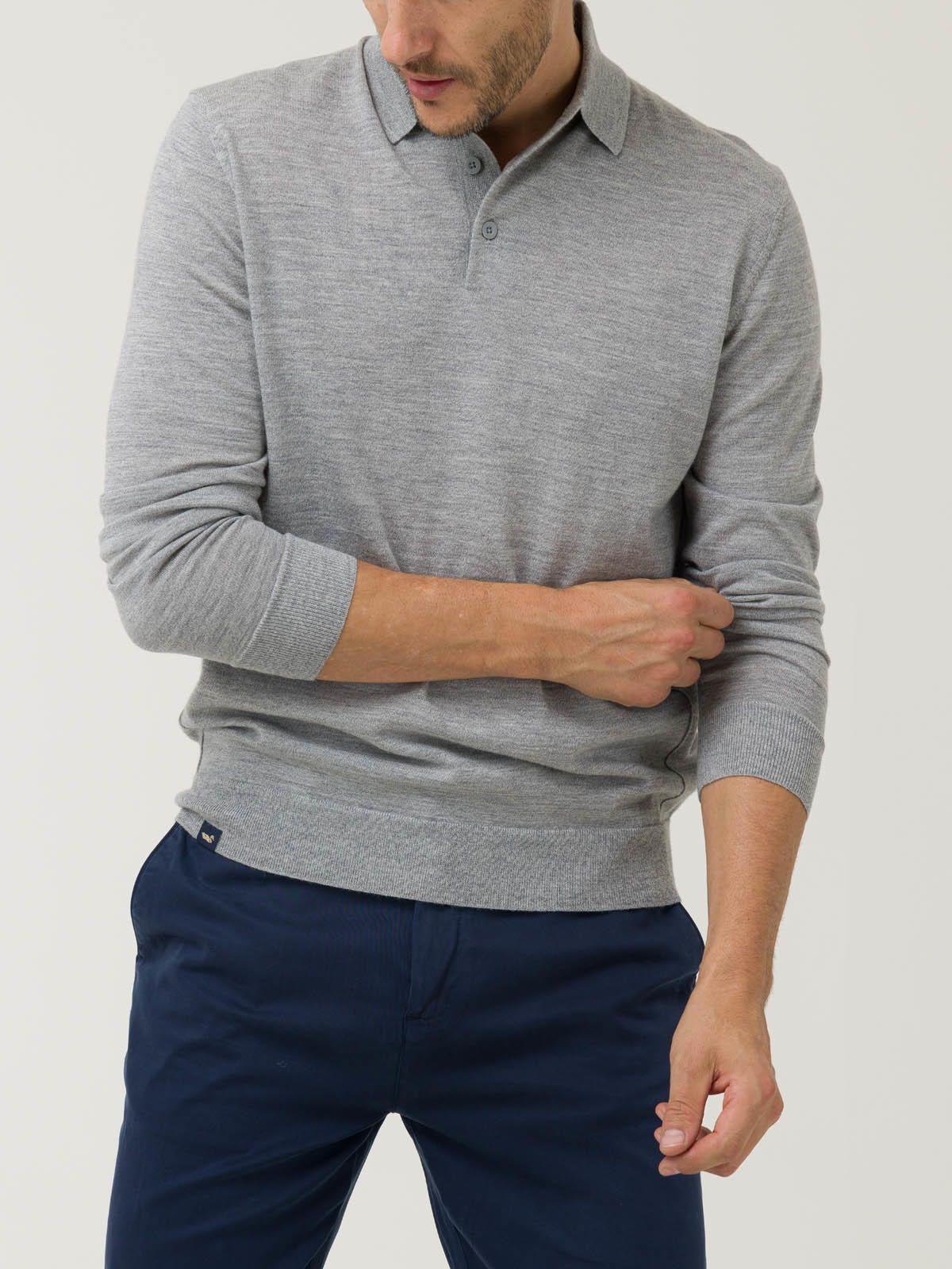 Sweater Lana Hombre Vigo Gris-4