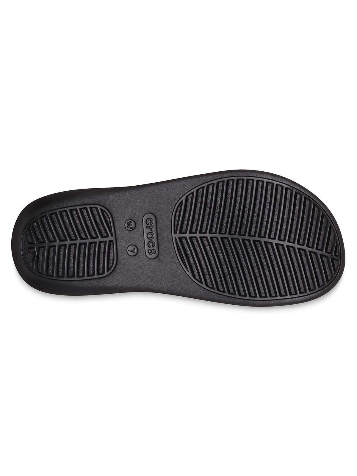 Sandalia Crocs Mujer Getaway Flip Negro-5