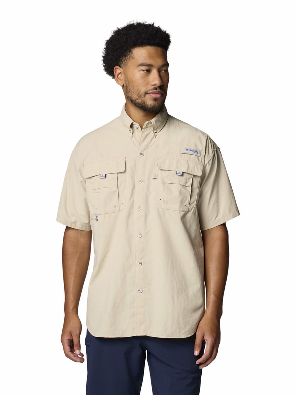Camisa Hombre Bahama Ii S/S Shirt Beige-0