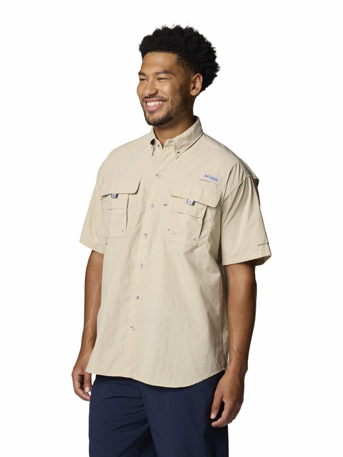 Camisa Hombre Bahama Ii S/S Shirt Beige-1