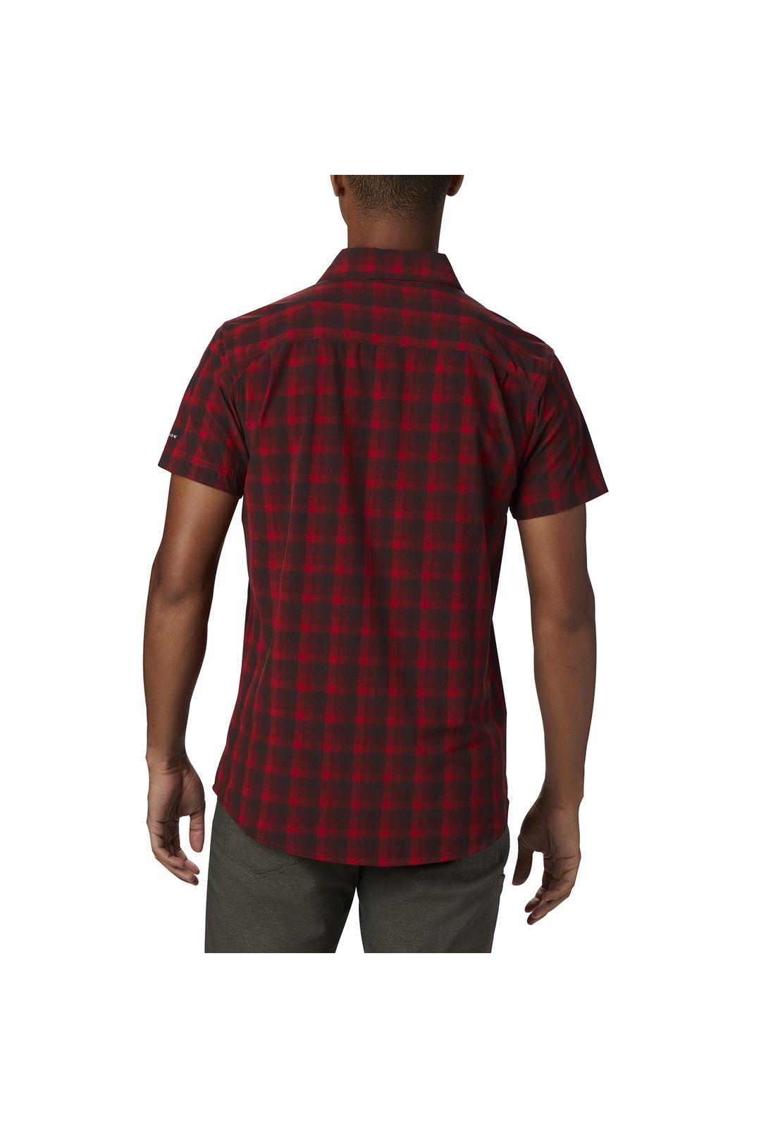 Camisa Hombre Triple Canyon Ss Rojo-1
