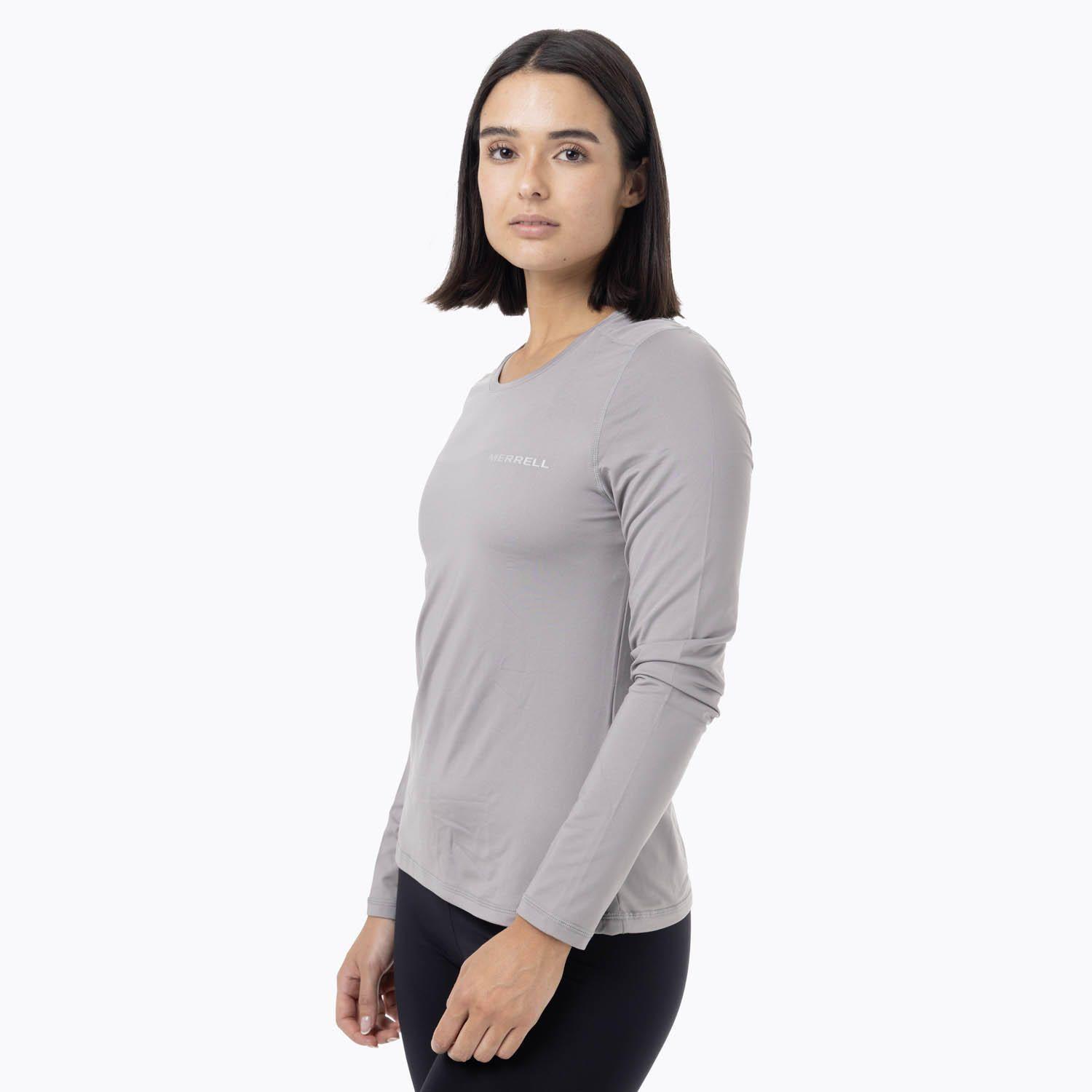 Primera Capa Superior Mujer First Layer Gris-0