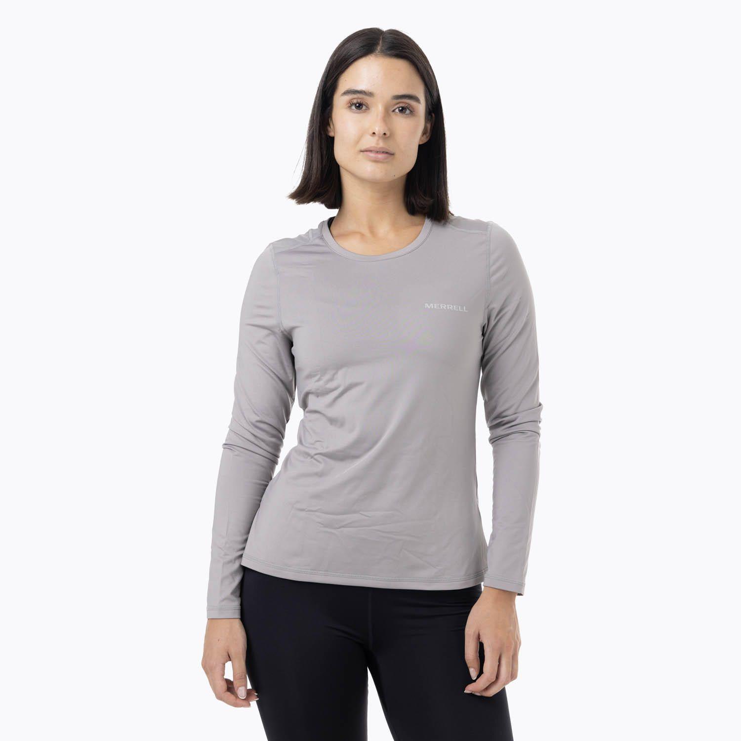 Primera Capa Superior Mujer First Layer Gris-3