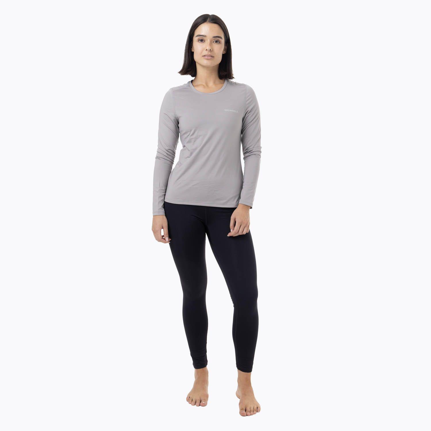 Primera Capa Superior Mujer First Layer Gris-6