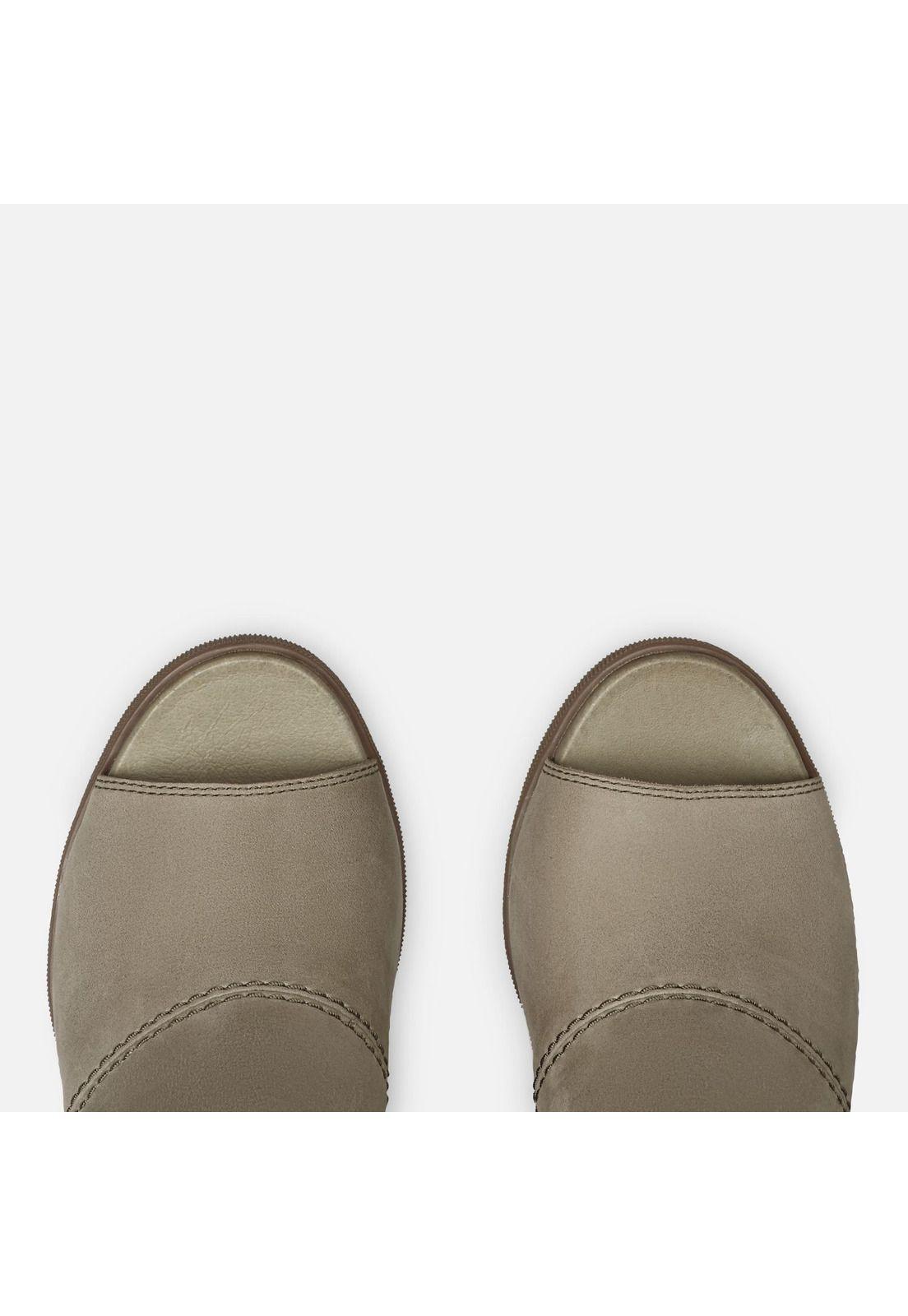 Sandalia Joanie II Slide Gris Mujer-1