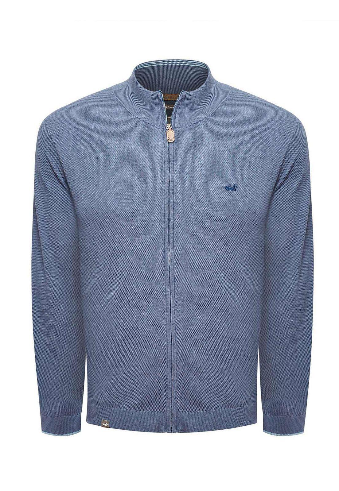 Sweater Algodón Org Hombre Bilbaofull Azul-0