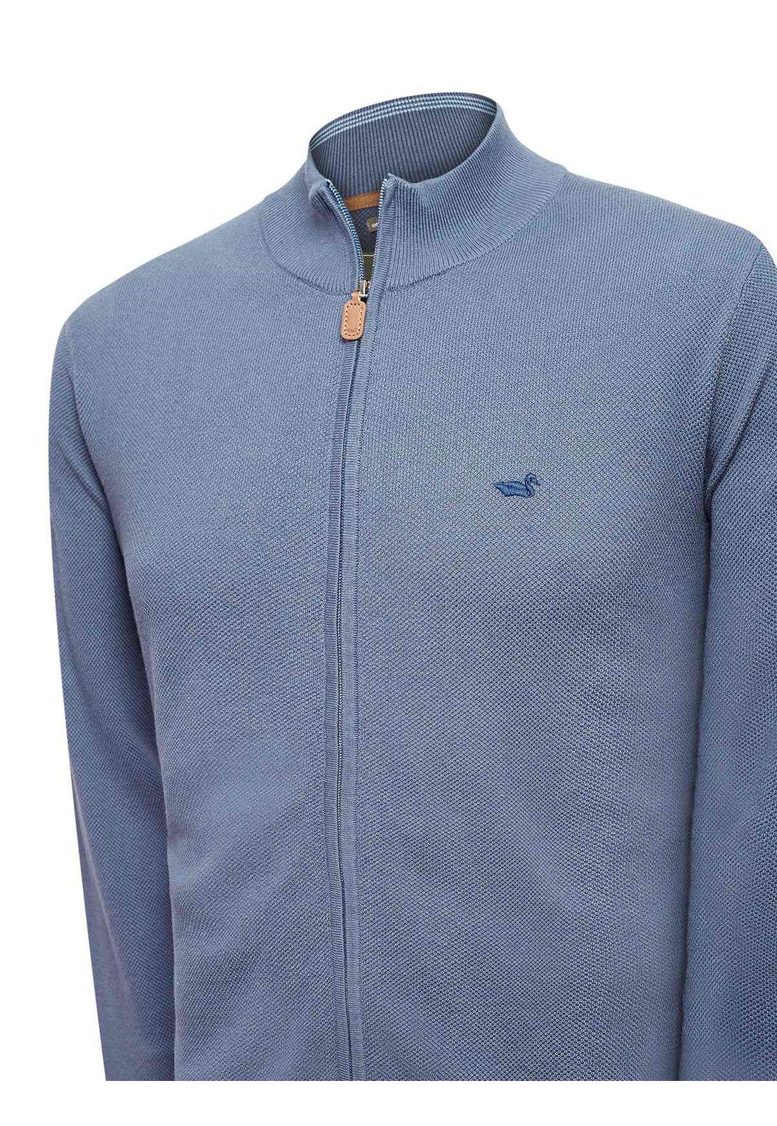 Sweater Algodón Org Hombre Bilbaofull Azul-3