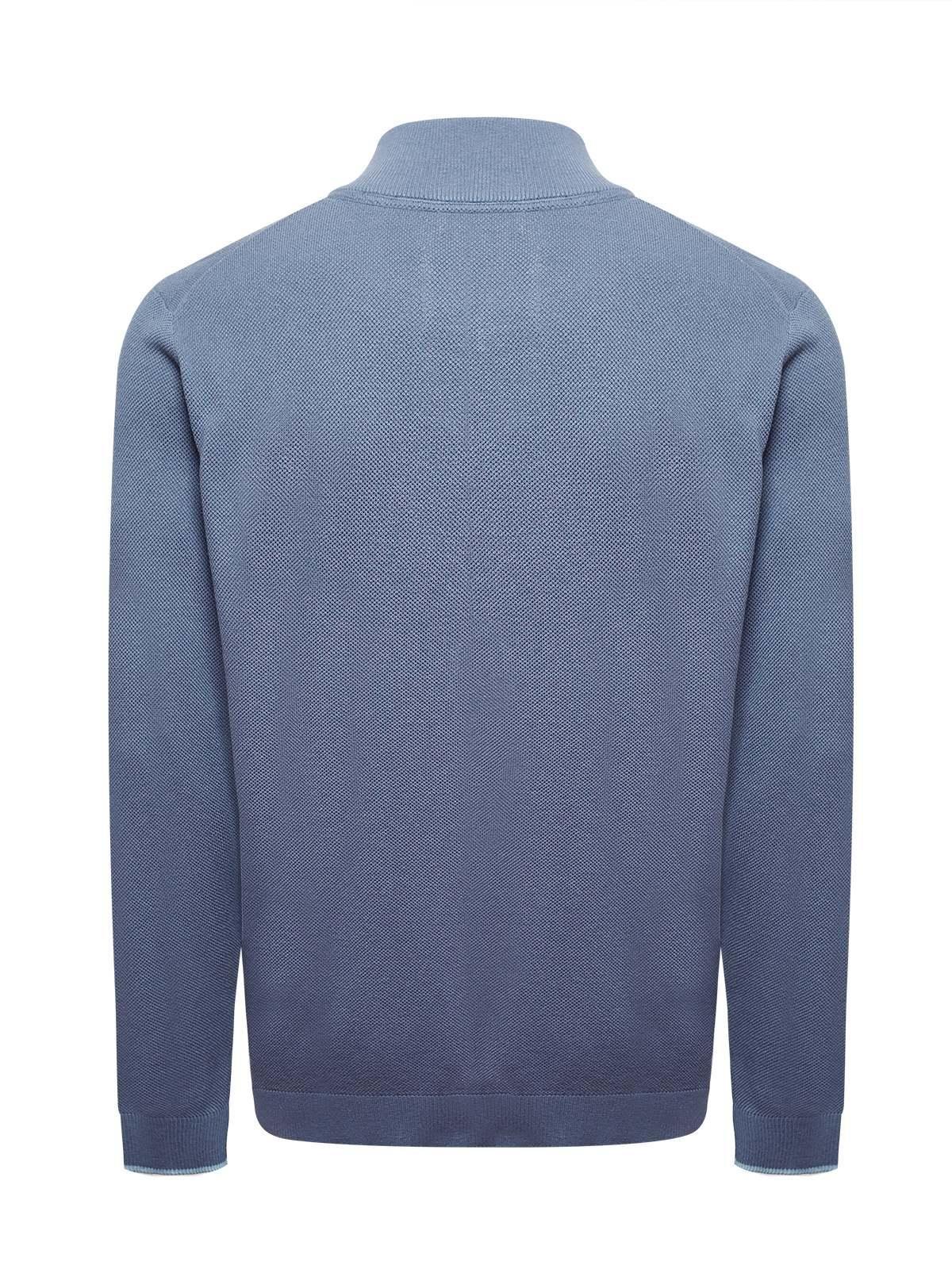 Sweater Algodón Org Hombre Bilbaofull Azul-1