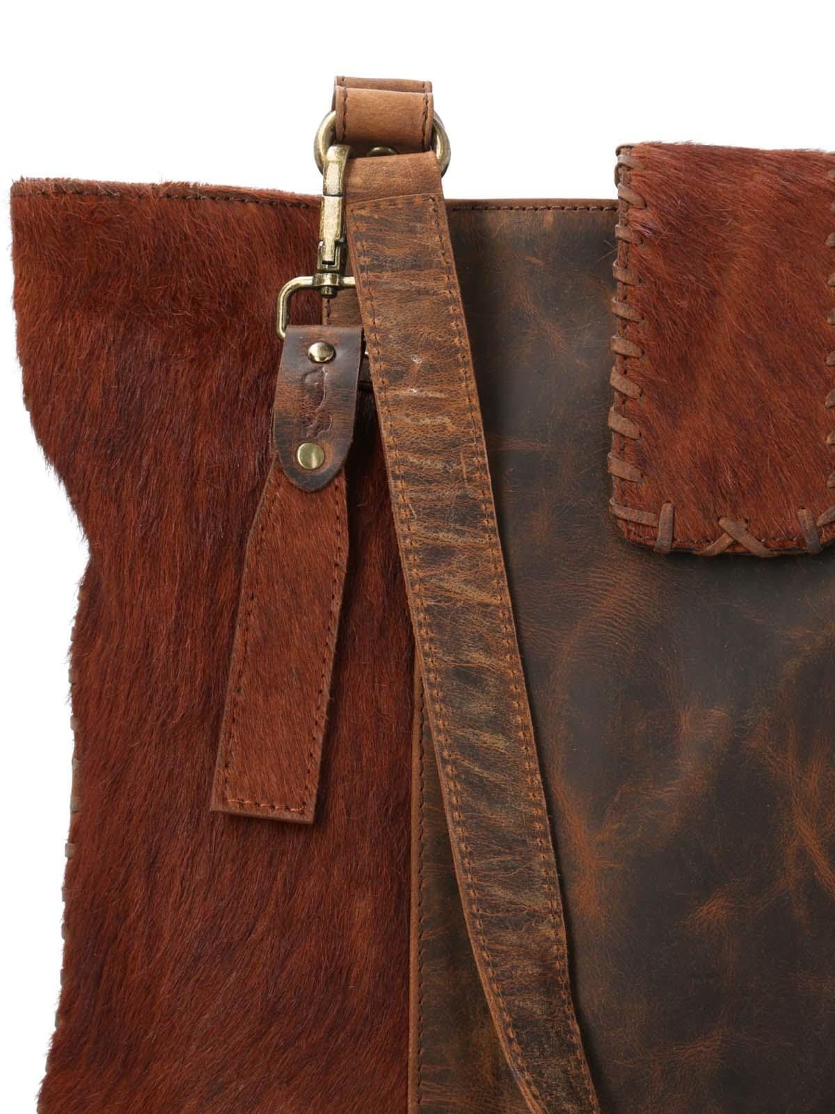 Cartera Cuero Mujer Hr Hayley Tote Cognac-2