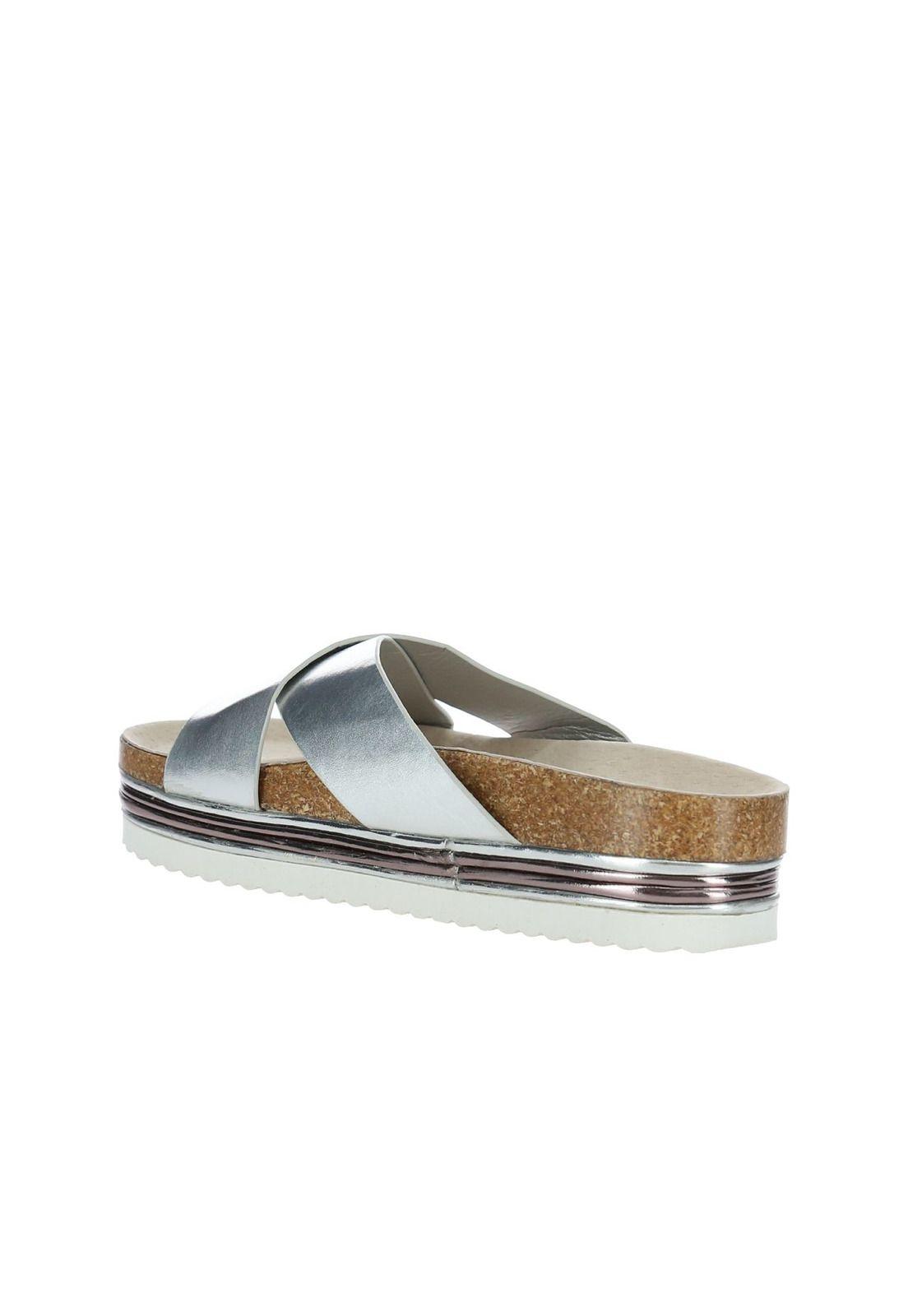 Sandalia Mujer Atta Plateado-4