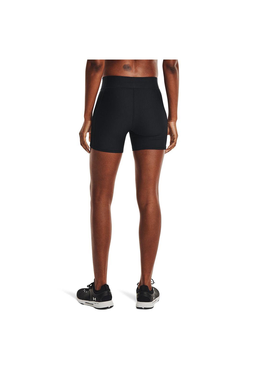 Short Mujer Hg Armour Mid Rise M Negro-4