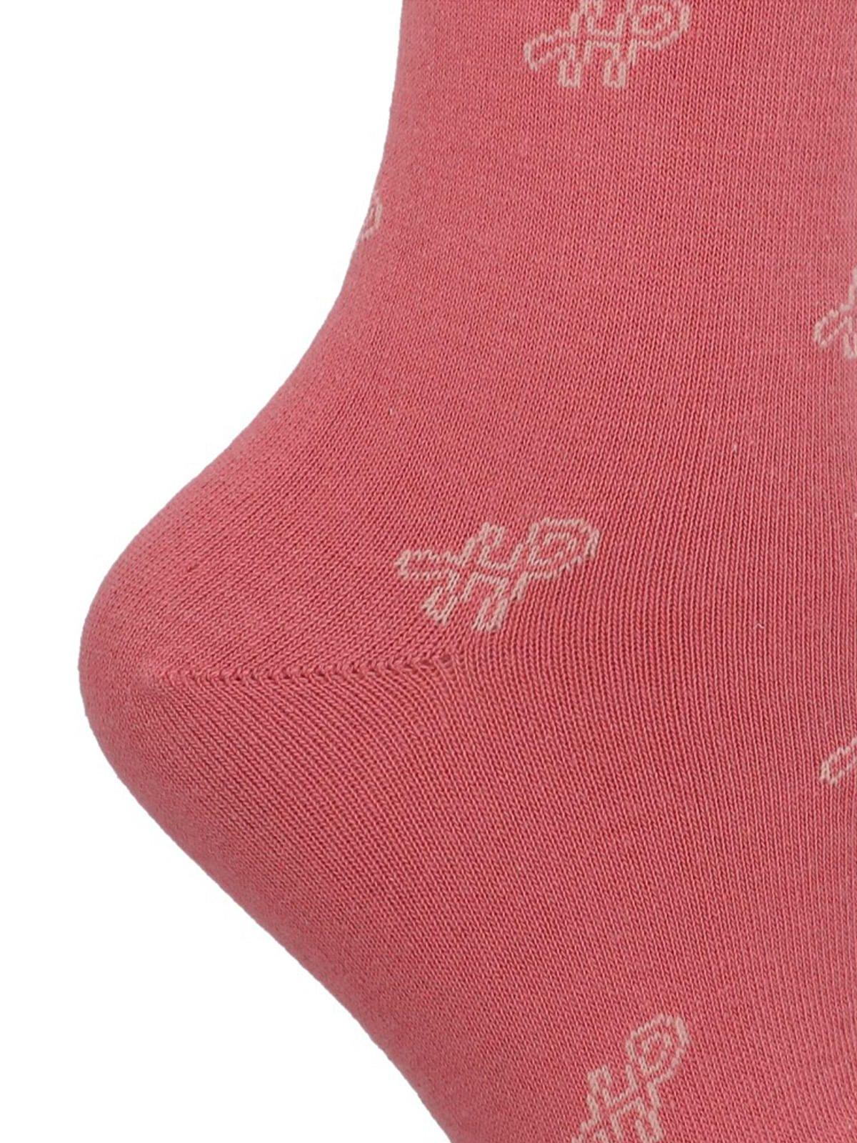 Calcetín Algodón Mujer C Cuff Hp Rosado-1