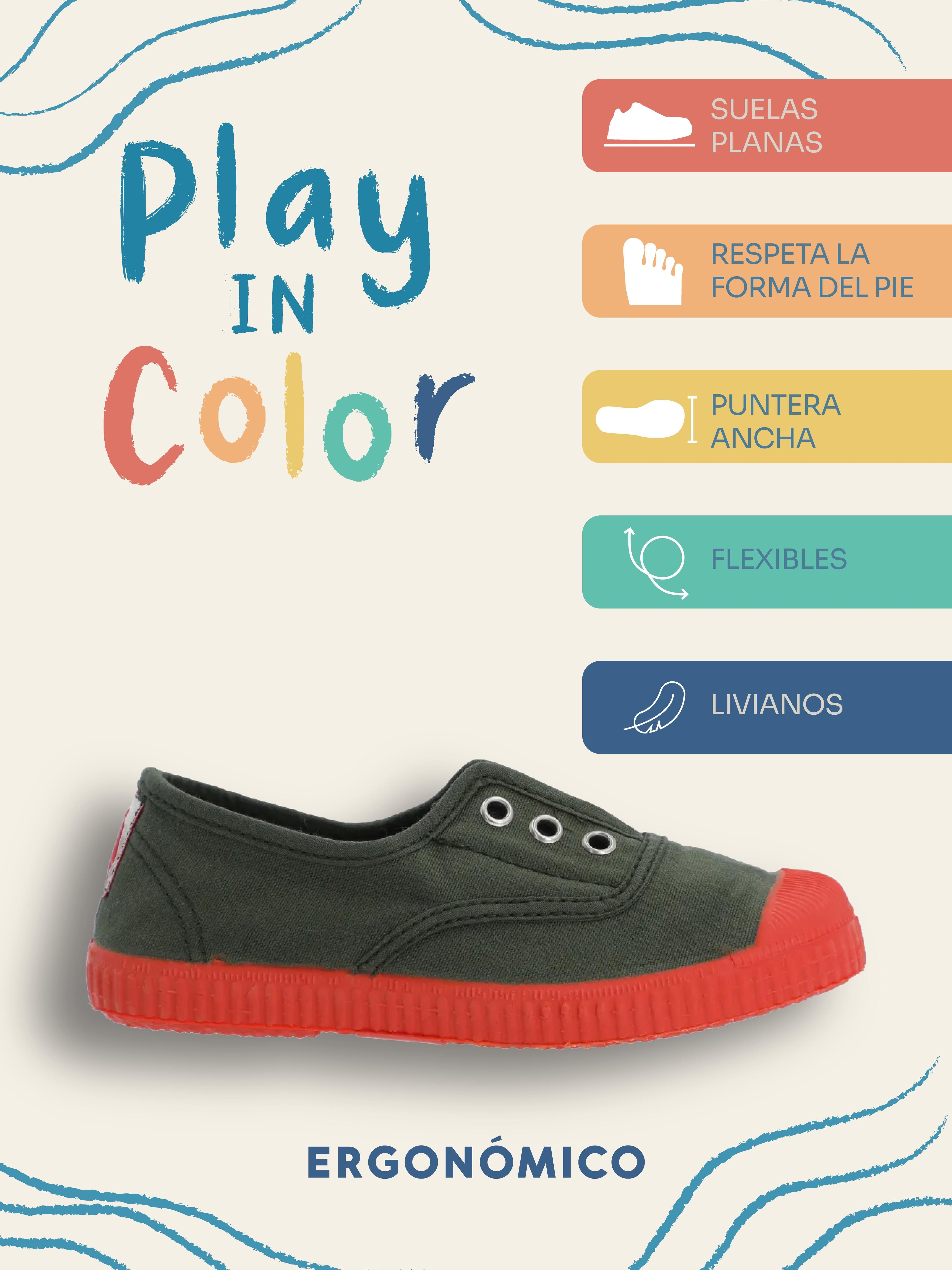 Zapatilla Niño Sunset Verde-1