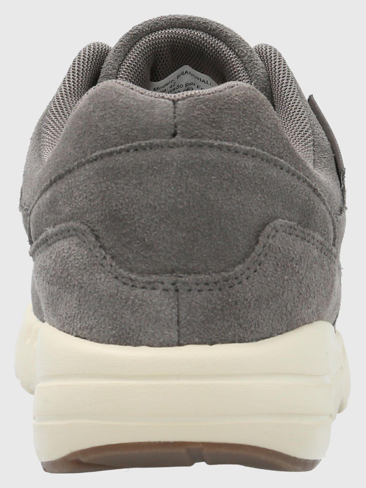 Zapatilla Cuero Hombre Brandhall Gris-6