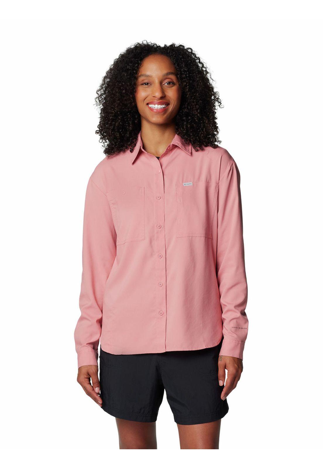 Blusa Mujer Silver Ridge Utility Rosado-0