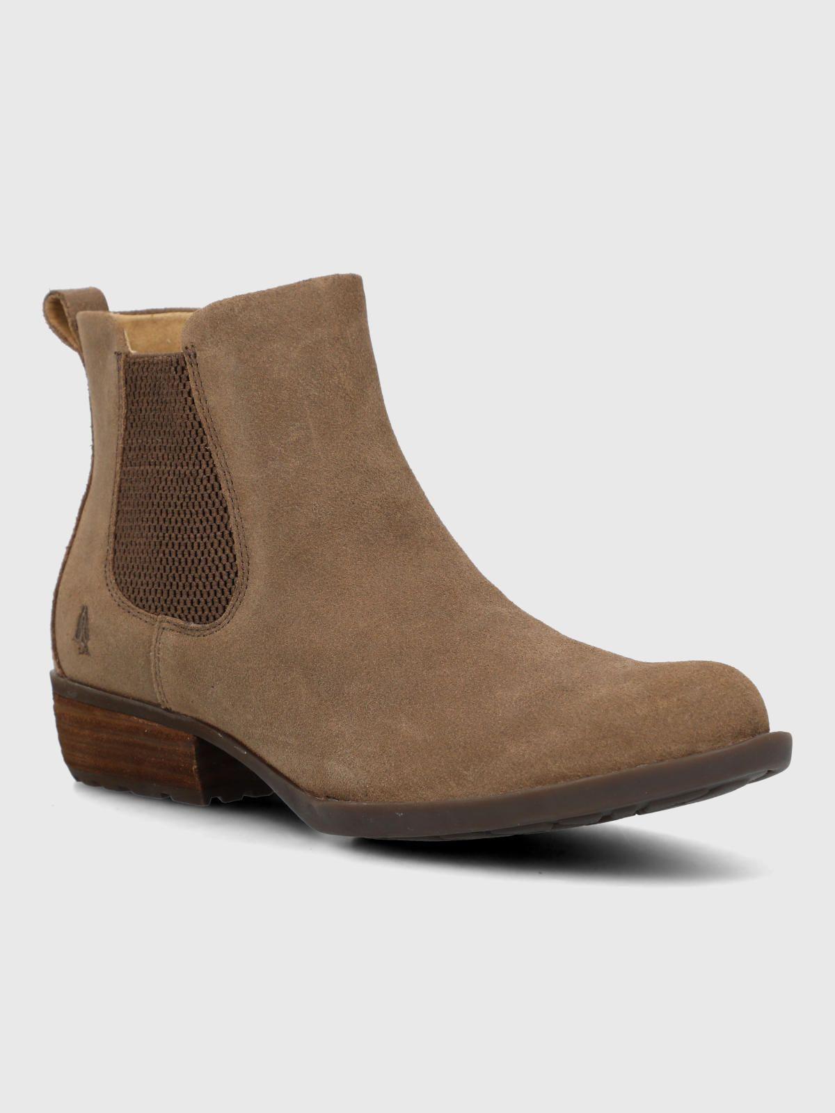 Botin Cuero Mujer Karol Café-0