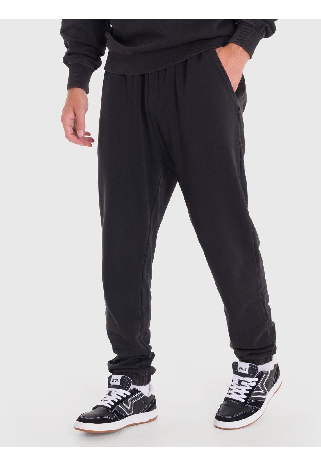 Jogger Hombre French Terry Negro-0