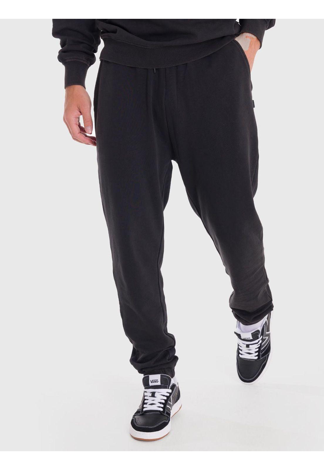Jogger Hombre French Terry Negro-4