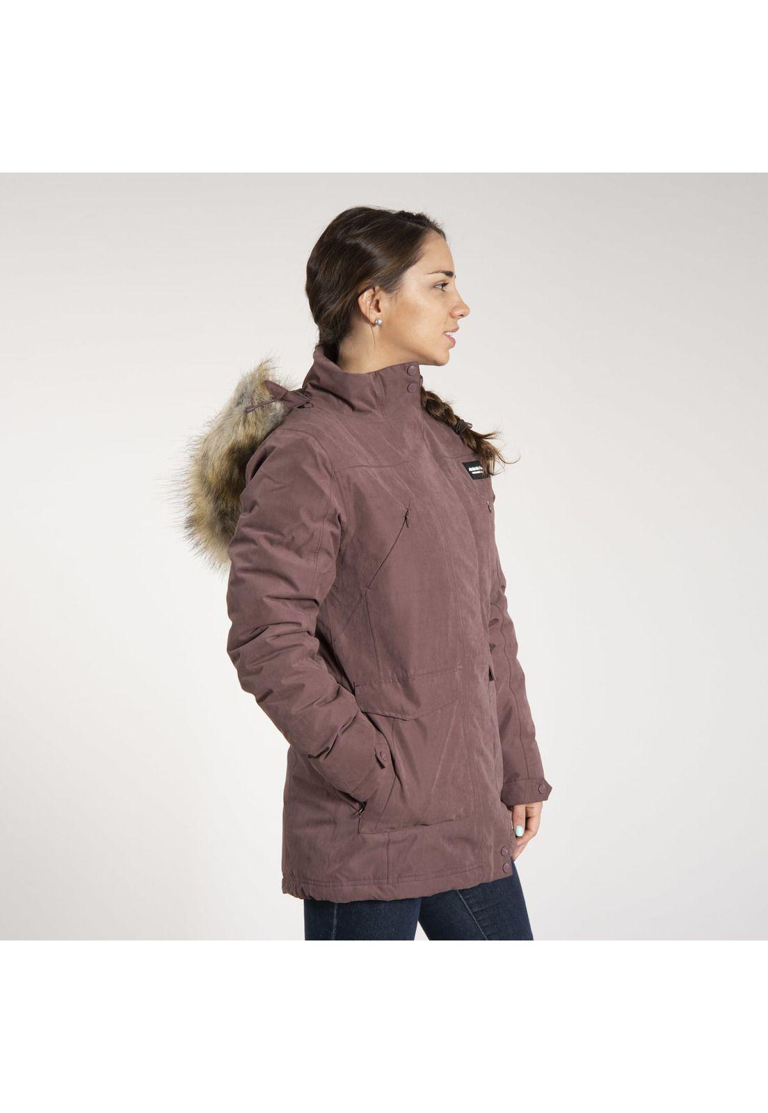 Parka Mujer Kahuna Repreve Waterproof Morado-2